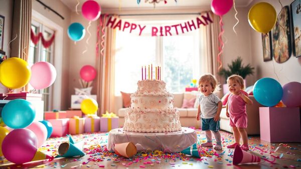 10 thèmes festifs pour célébrer le 3e anniversaire